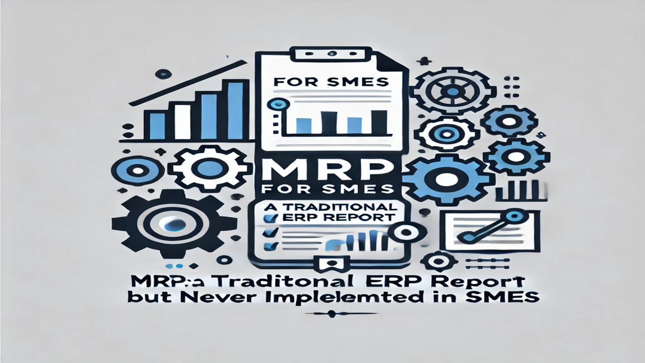 MRP: A Traditional ERP Report Unused by SMEs