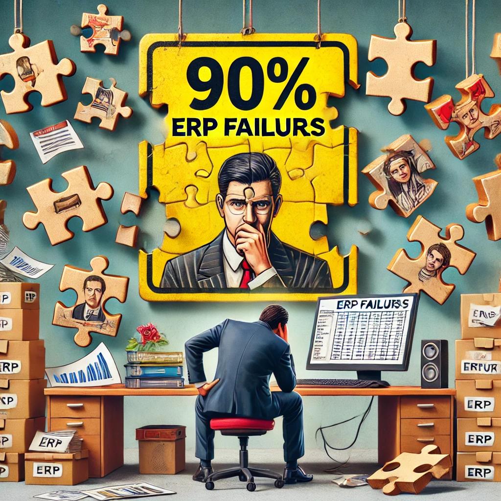 90% of SMEs struggle with ERP implementation. Are you making these 5 mistakes?